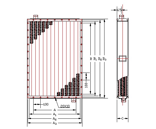 SLZ烘房散热器参数